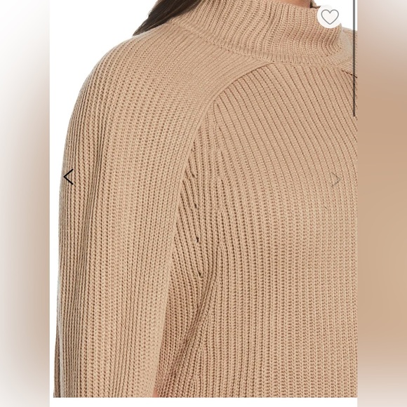 Ella Rafaella Plus Rib-Knit Poncho Sweater 1X-2X - Picture 4 of 10